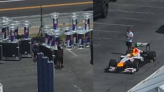 F1 racers and high speeds hitting Atlanta neighborhood for Red Bull Showrun