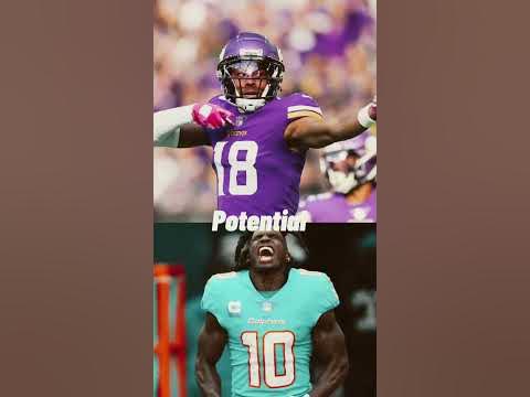Tyreek hill vs Justin jefferson #nfl #shorts - YouTube
