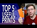 My Top 5 Useful 3D Prints of 2016
