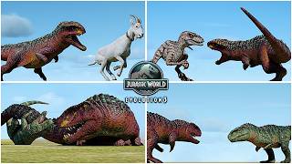 Postosuchus All Abilities & Interactions Showcase in Jurassic World Evolution 3 Crocodilia Coast screenshot 1