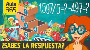 División Nivel II: Restas sucesivas | Videos Educativos Aula365