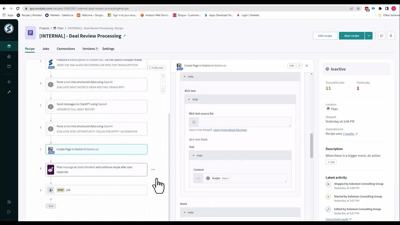 Automating Deal Reviews From Zoom Call to Salesforce Opportunity