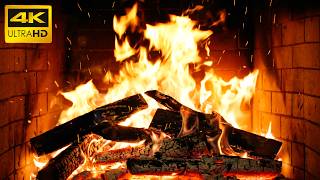 🔥 Fireplace Sleep Sounds (No Music) with Soft Fire Glow and Cracking Logs for Christmas Atmosphere screenshot 1