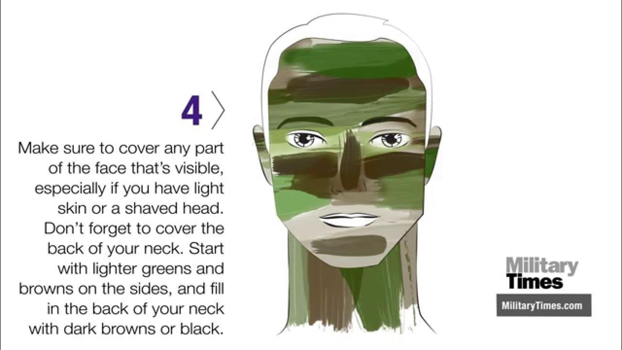 how-to-camo-your-face-youtube