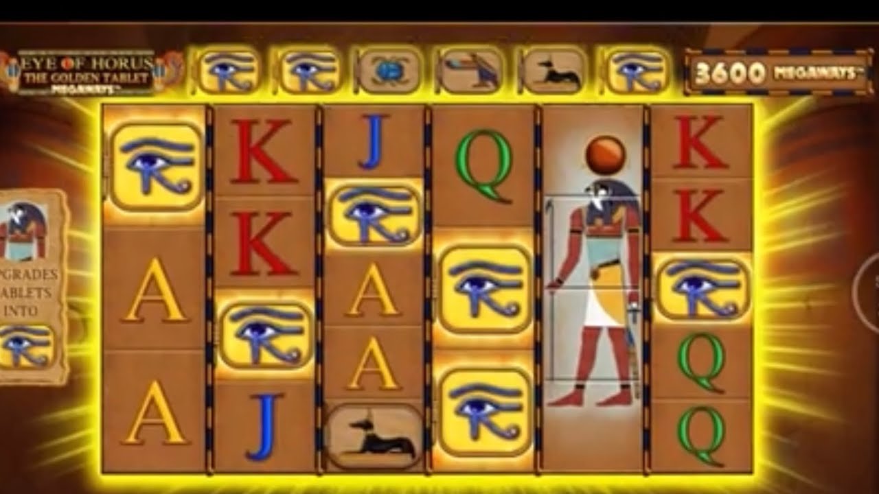 Eye of Horus Megaways Slot - Free Play in Demo Mode