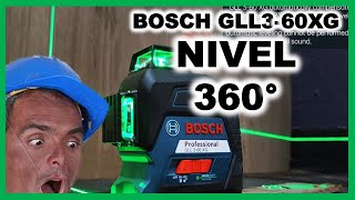 El Mejor Nivel Laser Autonivelante Bosch de 360 grados  VERDE⚡ [CALIDAD PRECIO ]  BOSCH GLL3-60XG⚡