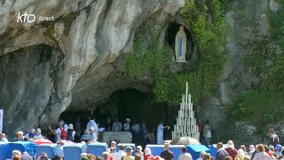 Chapelet du 11 mai 2024 à Lourdes