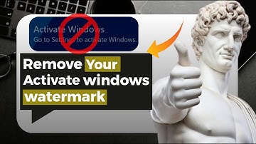 How To Remove Activate Windows Watermark on Pc😍🤫