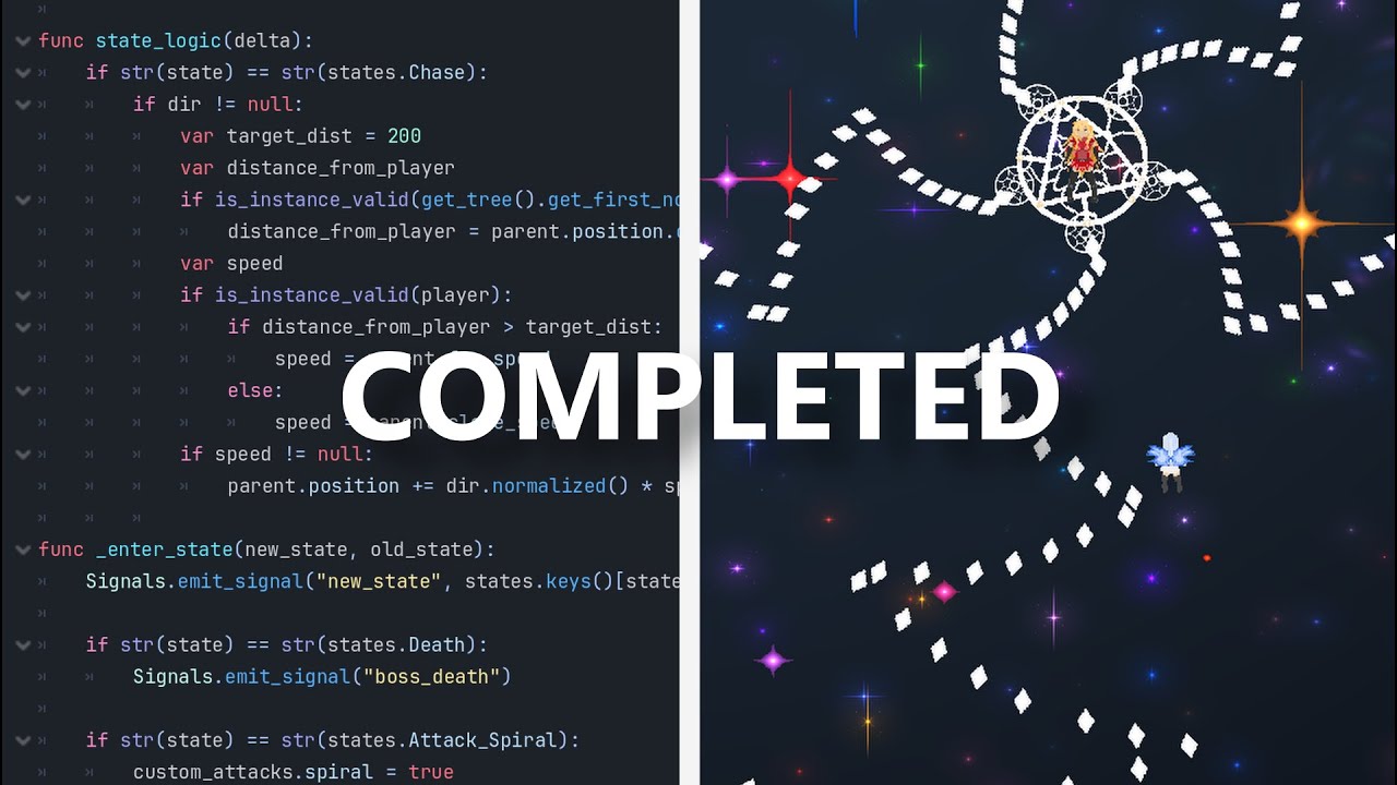 MAKING A FULL BOSS AI STATE MACHINE IN GODOT?!| Godot Engine Bullet ...