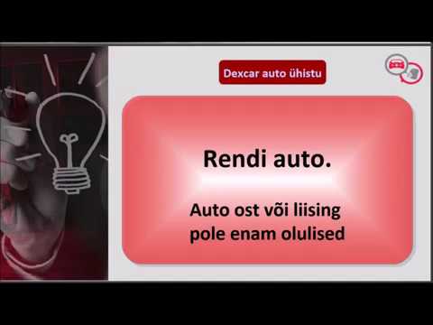 Video: Kui palju maksab nädalavahetuseks Ettevõttest auto rentimine?