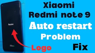 Redmi auto restart problem fix / Redmi note 9 incoming call auto restart problem