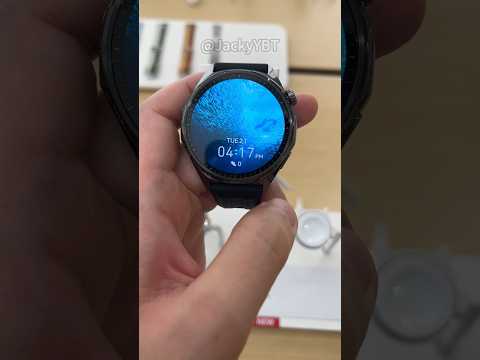 نظرة أولى على ساعة هواوي جي تي 6 برو باللون الأسود هواوي هواوي واتش جي تي6برو