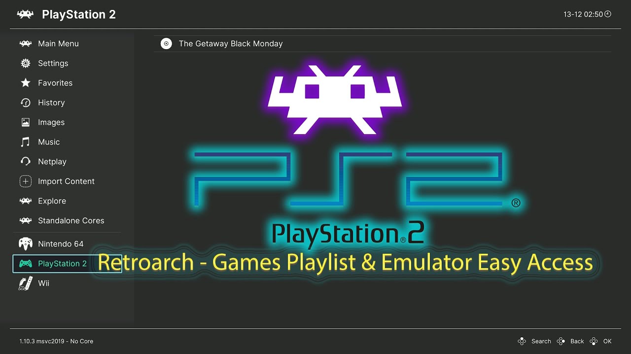 How To Make Retroarch Playlist Easy Access For PS2 Emulation - X Box Series -