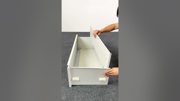 4 Layer Lateral Filing Cabinet - Installation Guide