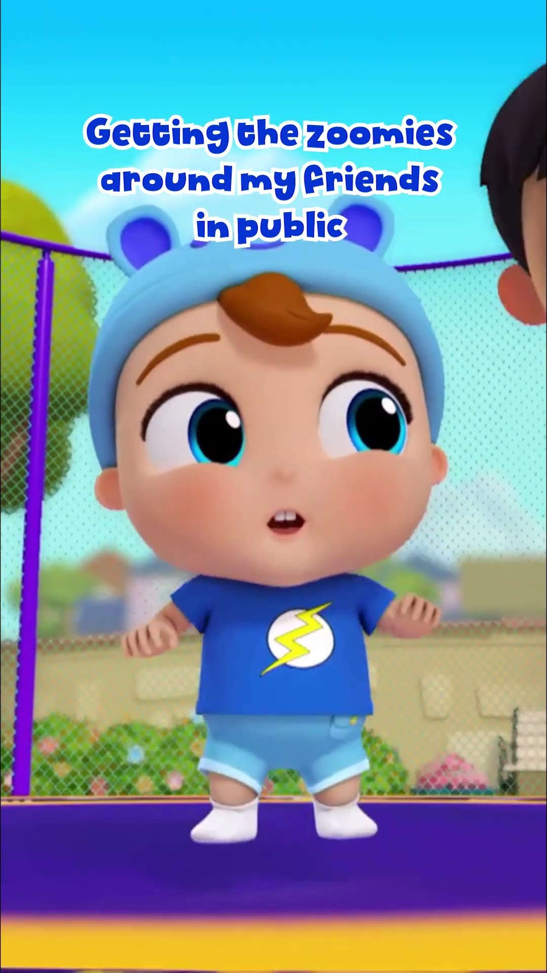 Baby John's ZOOMIES! It's a GOOD day with friends!  #nurseryrhymes #babyjohn #funnyshorts