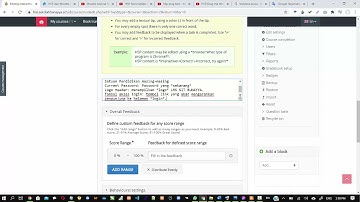 6.7 H5P Drag the Words di LMS Moodle