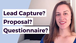 How to Choose Which Forms to Create in Dubsado: Proposals, Questionnaires, etc.