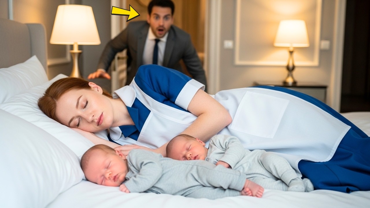 Gemenii milionarului văduv nu dormeau deloc — până când guvernanta a schimbat totul.