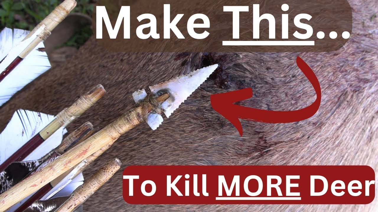 make-your-own-deer-hunting-points-flintknapping-how-to-youtube