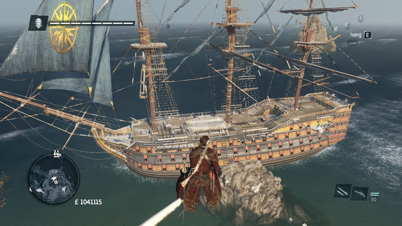 assassins creed rogue ship