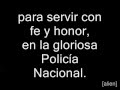 Himno de la Policía Nacional de Perú - LETRA