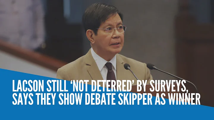 Lacson still not deterred by surveys, says they sh...