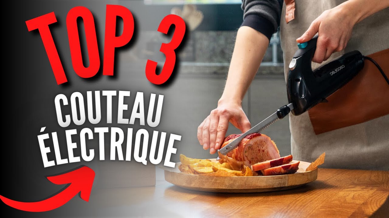 Meilleur Couteau Électrique 2024 (pour Viande, Os, Surgelé) 