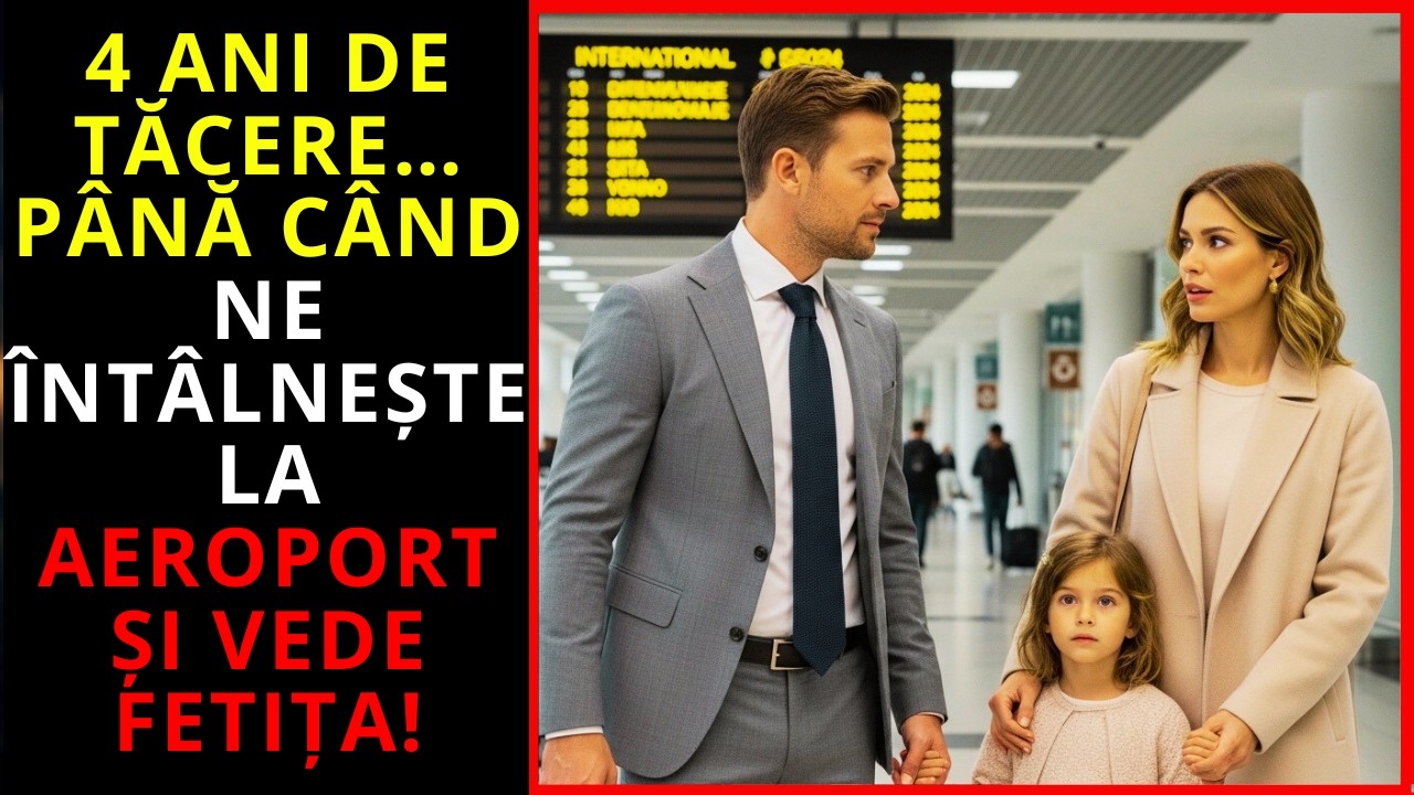 4 ANI DUPĂ CE NE-A ABANDONAT, FOSTUL MEU SOȚ NE REVEDE LA AEROPORT ȘI ÎNGHEAȚĂ!