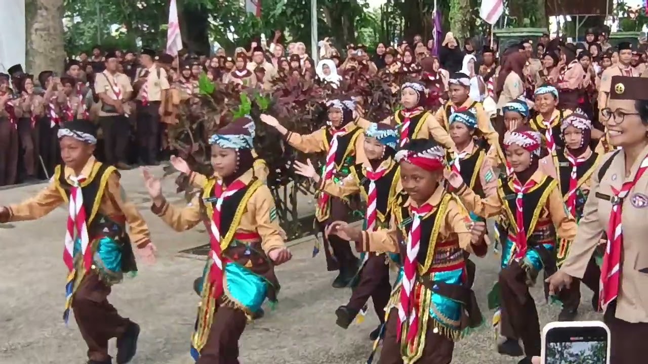 Parade Tari Khas Nusantara dalam rangka Pelantikan Pramuka Garuda di RTH WLINGI |30 Oktober 2025|