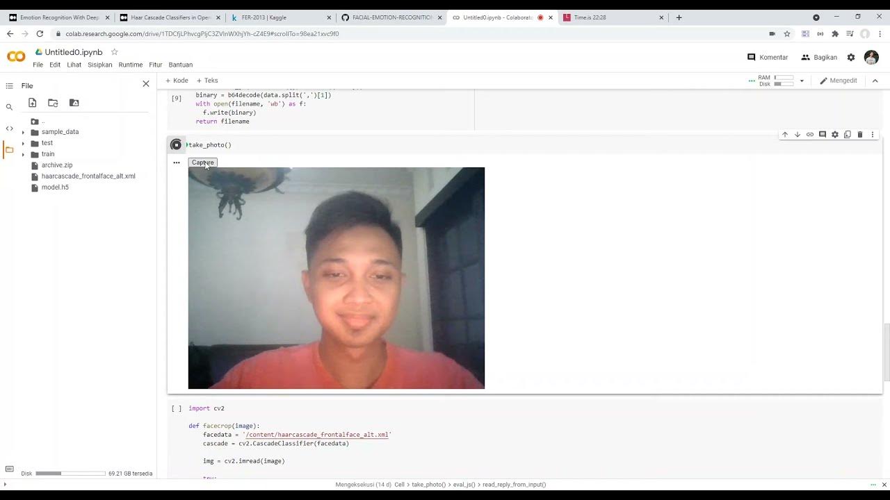 Facial Emotion Recognition With Deep Learning On Google Colab YouTube
