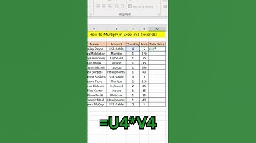 How to Multiply in Excel in 5 Seconds! 🔥 #excel #spreadsheetmagic #excelshortcuts #exceltips #data