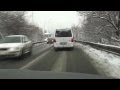 Первый снег в Чехии (Праге) [NovastranaTV]