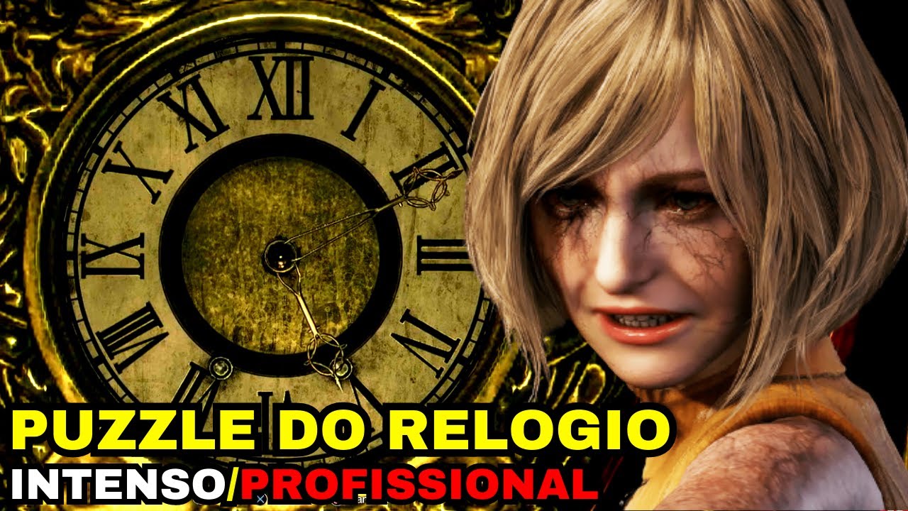 COMO SOLUCIONAR O PUZZLE DO RELÓGIO - RESIDENT EVIL 4 REMAKE 