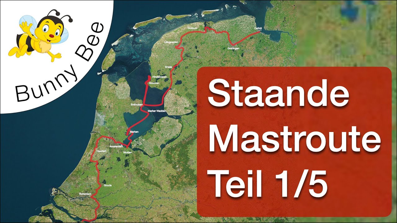 Stande Mastroute Teil 1/5: Delfzijl nach Groningen