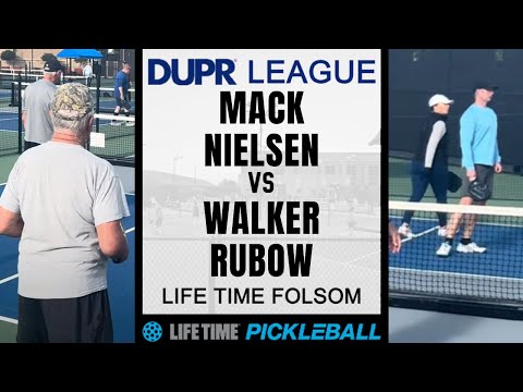 2.0-3.5 Life Time DUPR Pickleball League - Mack/Nielsen v Walker/Rubow