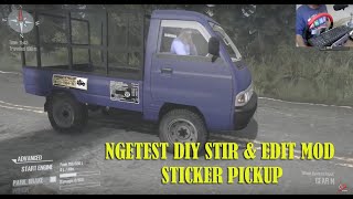 Spintires Mudrunner Indonesian Mod Pickup T120Ss And L300 & Diy Steering Wheel