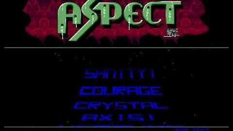 star wars scroller intro by aspect for Amiga