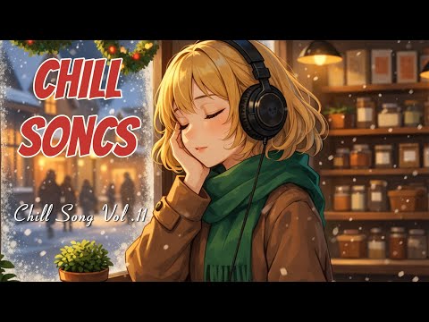 Chill Songs Vol.12 🎧Lo-Fi song cozy & relaxing music for a peaceful day 🌿