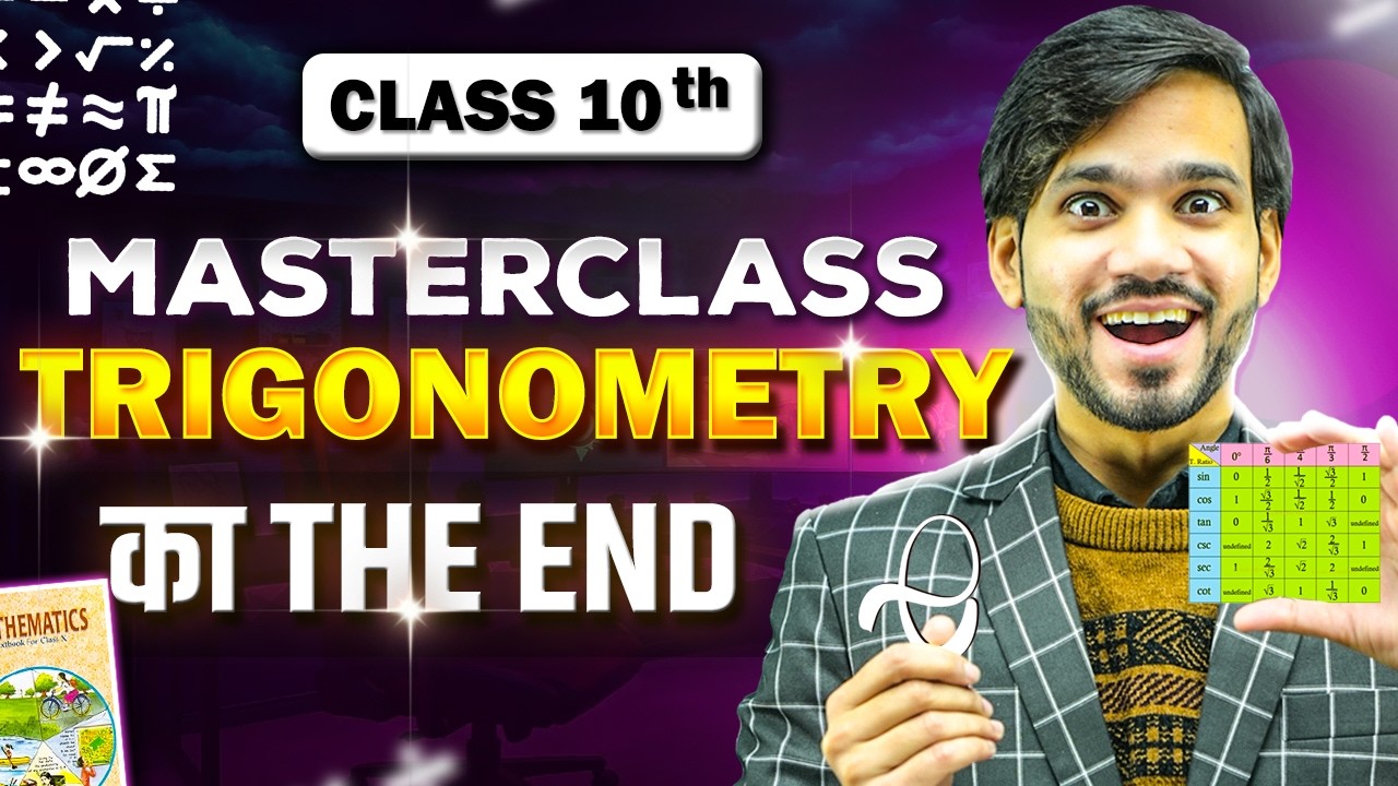 TRIGONOMETRY CLASS 10TH MATHS | CHAPTER 8 | FORMULA/PROVE THAT/RATIOS/IDENTITY/QUESTIONS