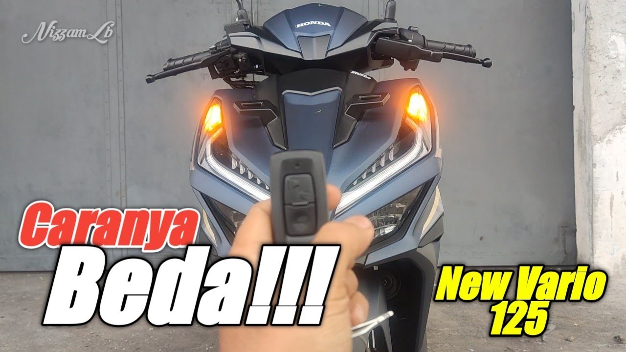 CARA MENGHIDUPKAN DAN MEMATIKAN NEW VARIO 125