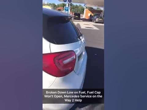 Mercedes-Benz A-Class Fuel Cap Won't Open - YouTube