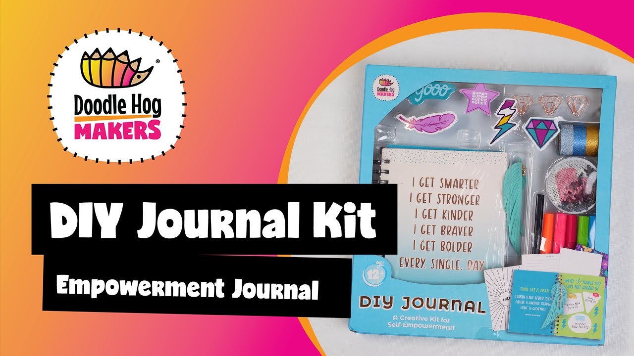 DIY Empowerment Journal Set - Colors & Cocktails