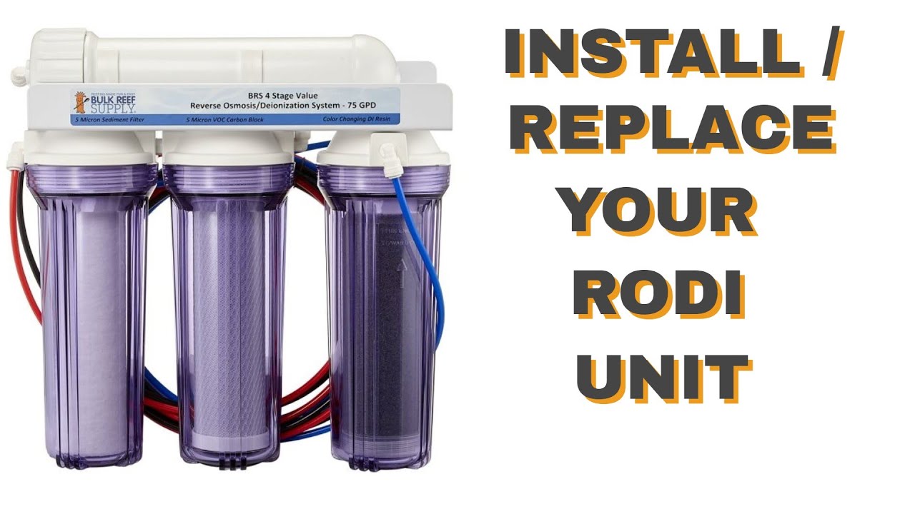 How to Change Your RO Membrane - Bulk Reef Supply