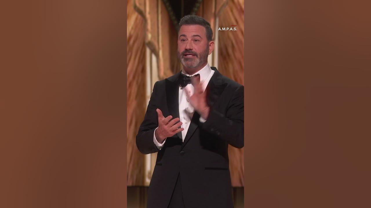 Jimmy Kimmel jokes about needing to feel safe as Oscars host