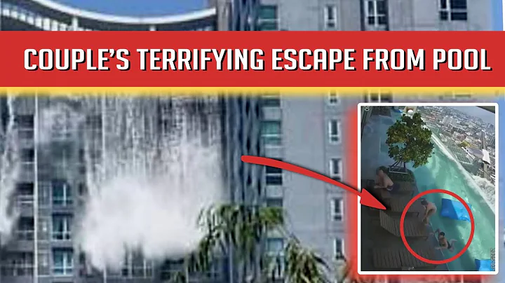 Earthquake Strikes Thailand: Couple’s Close Call at Infinity Pool | 7.7 Magnitude Disaster