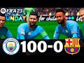 FIFA 23 - MESSI, RONALDO, MBAPPE, NEYMAR, ALL STARS | MAN CITY 100-0 FC BARCELONA