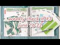 june weekly check in #3 | low income budget | 20 year old college student