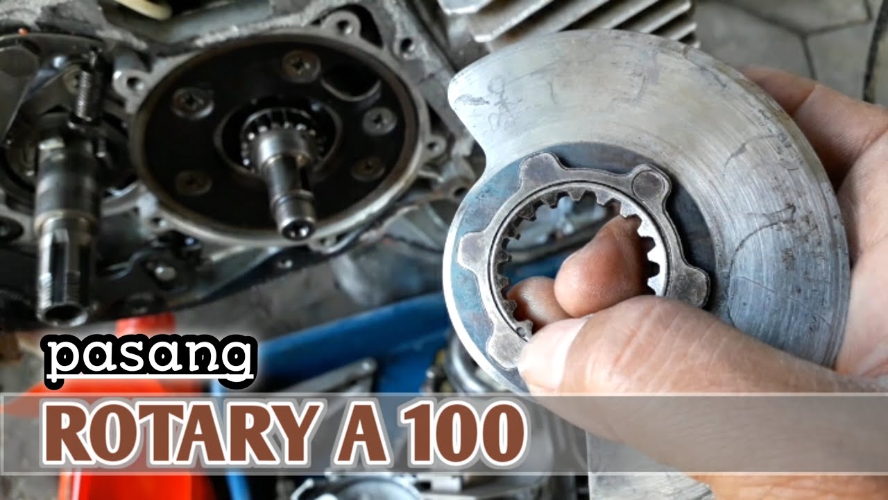 Cara pasang rotary Suzuki A 100 