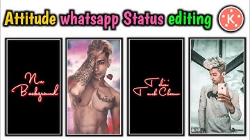 Attitude music Shake effects in kinemaster || Attitude whats app status video editing