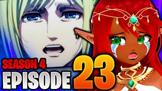 ANNIE'S BACKSTORY! + Opening Reaction | Attack on Titan Episode 23 Reaction (S4)